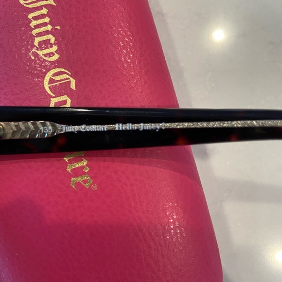 Juicy Couture tortoise eyeglasses frames (Rx) - Picture 5 of 8